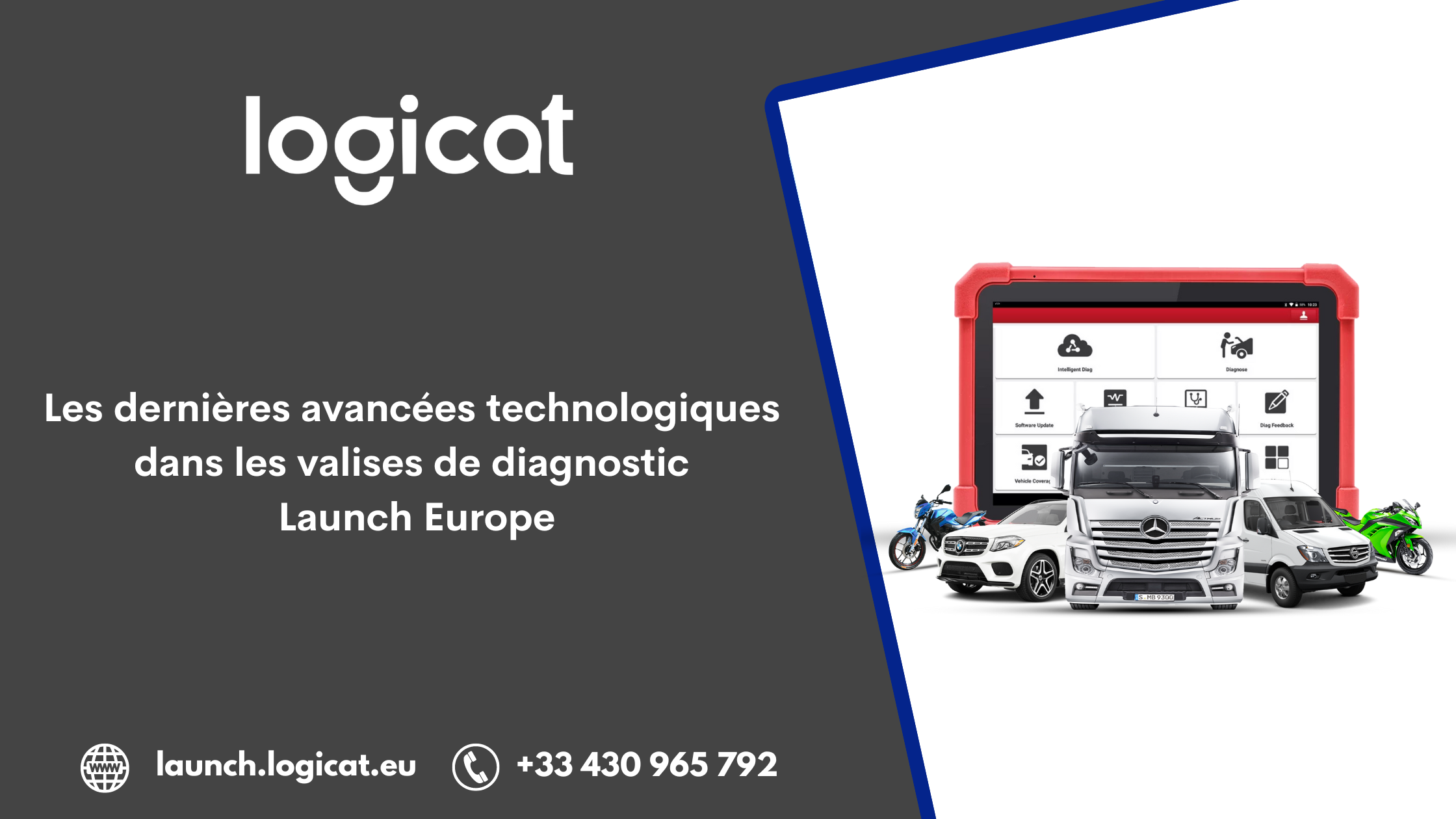 Valises de diagnsotic Launch europe