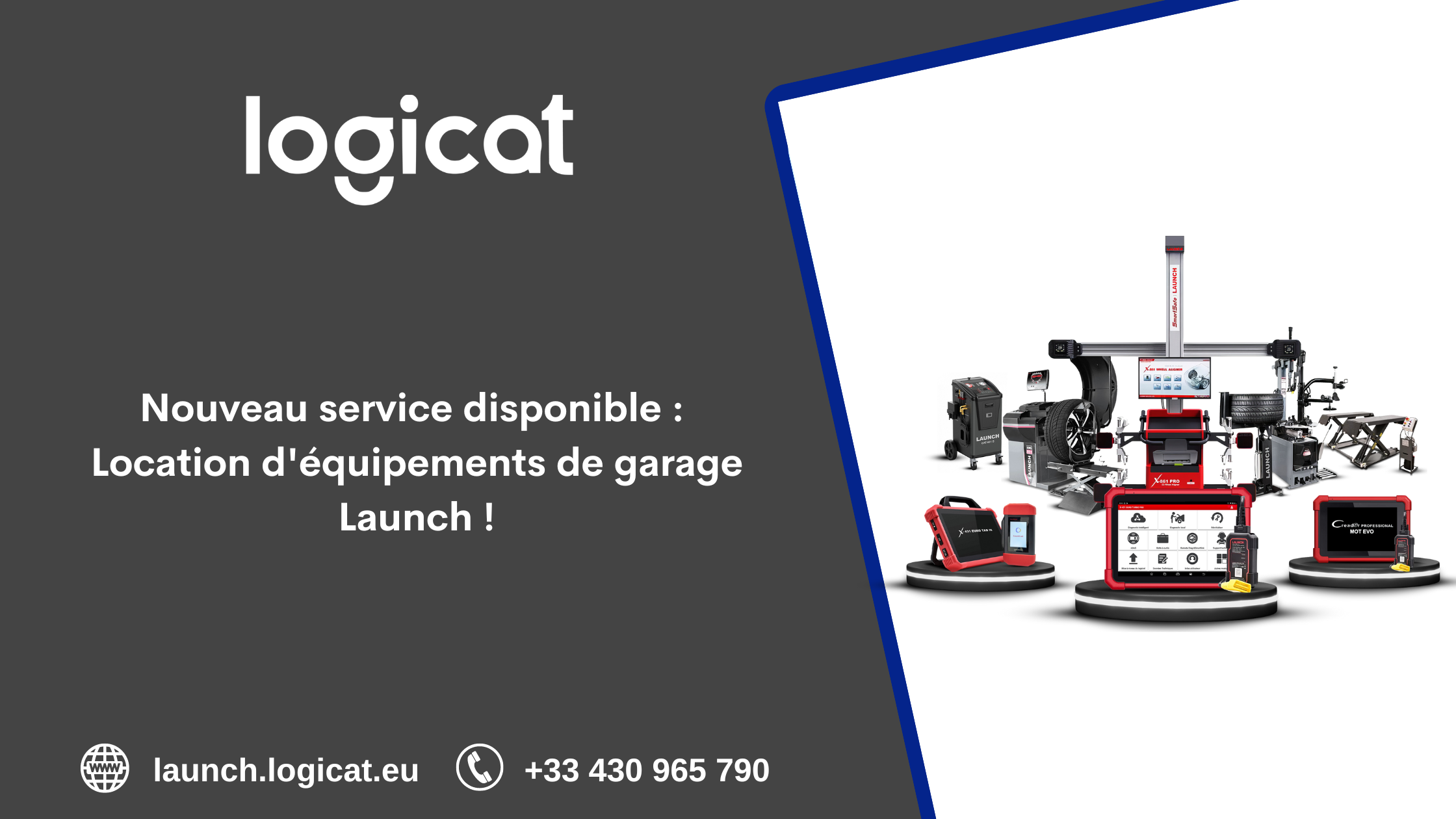 Location matériels de garage