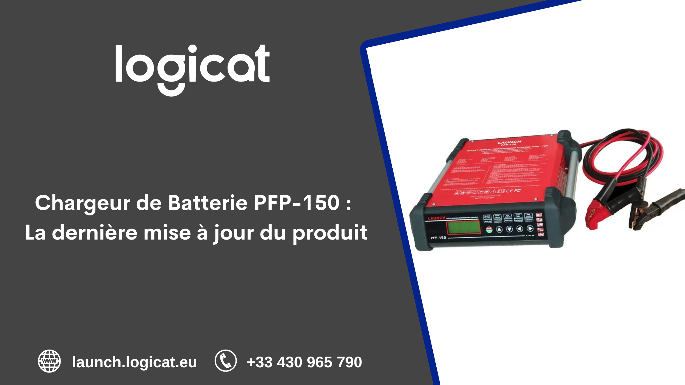 Chargeur de Batterie PFP-150 : La dernière mise à jour du produit