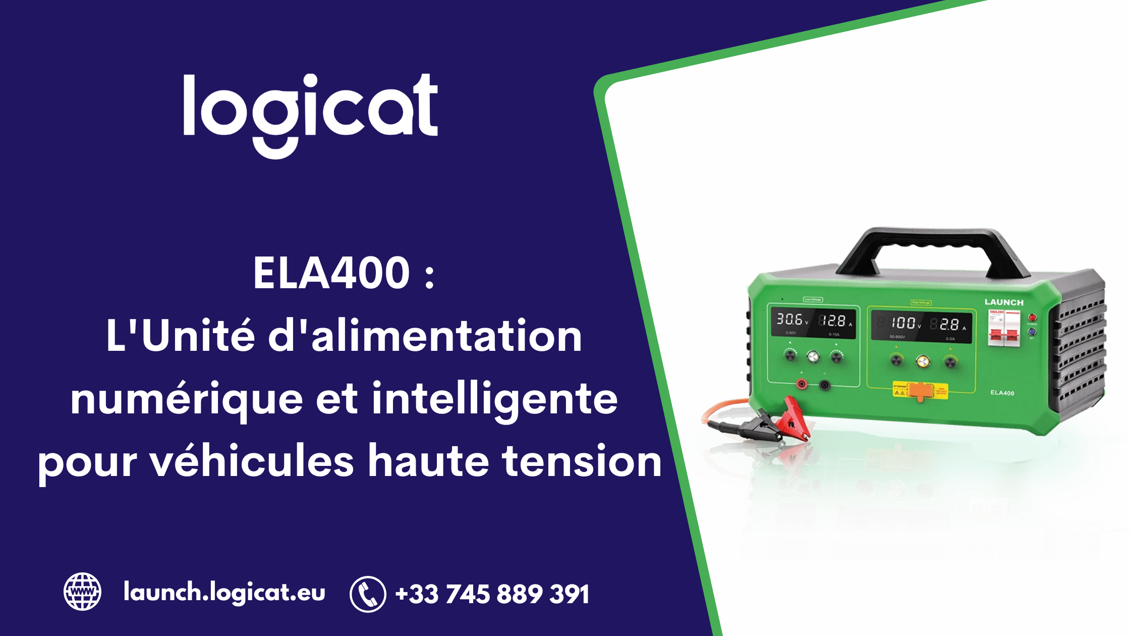 ELA400 – Alimentation numérique & intelligente
