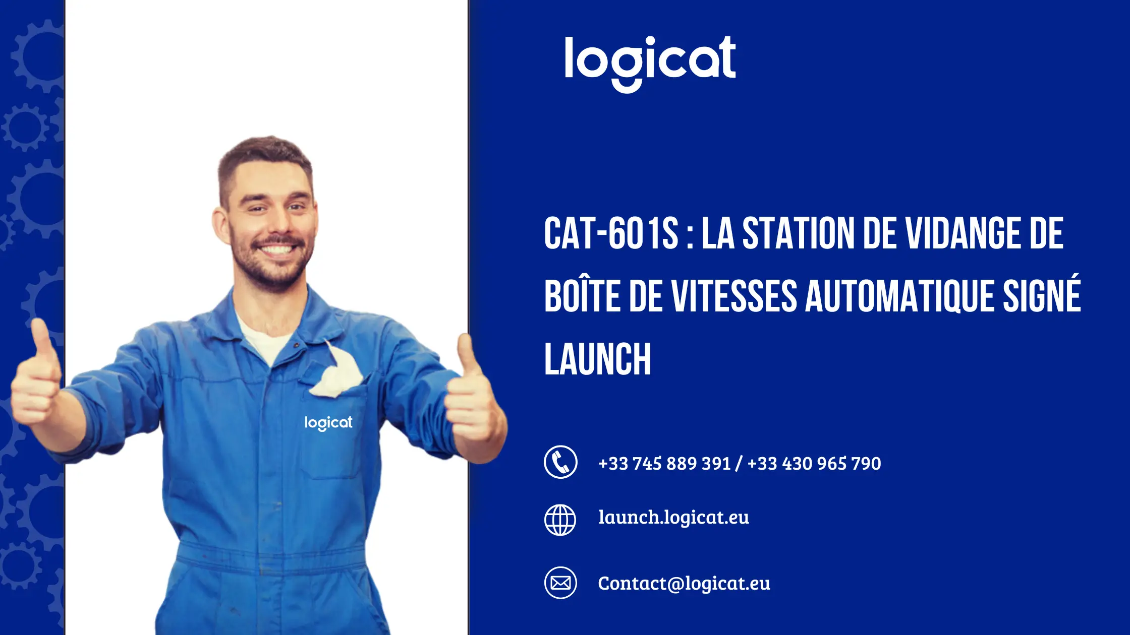 CAT-601S : La station de vidange de boîte de vitesses automatique signé LAUNCH