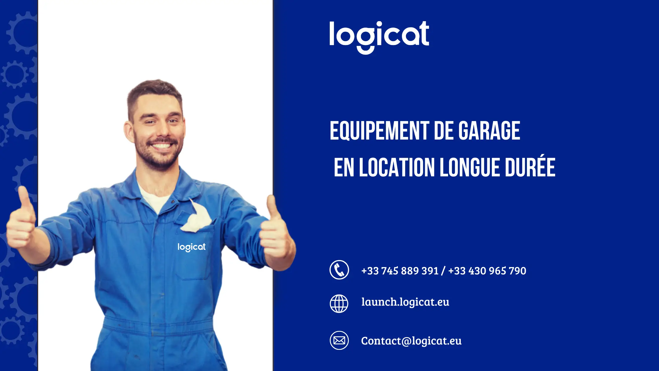 Equipement de garage en location longue durée